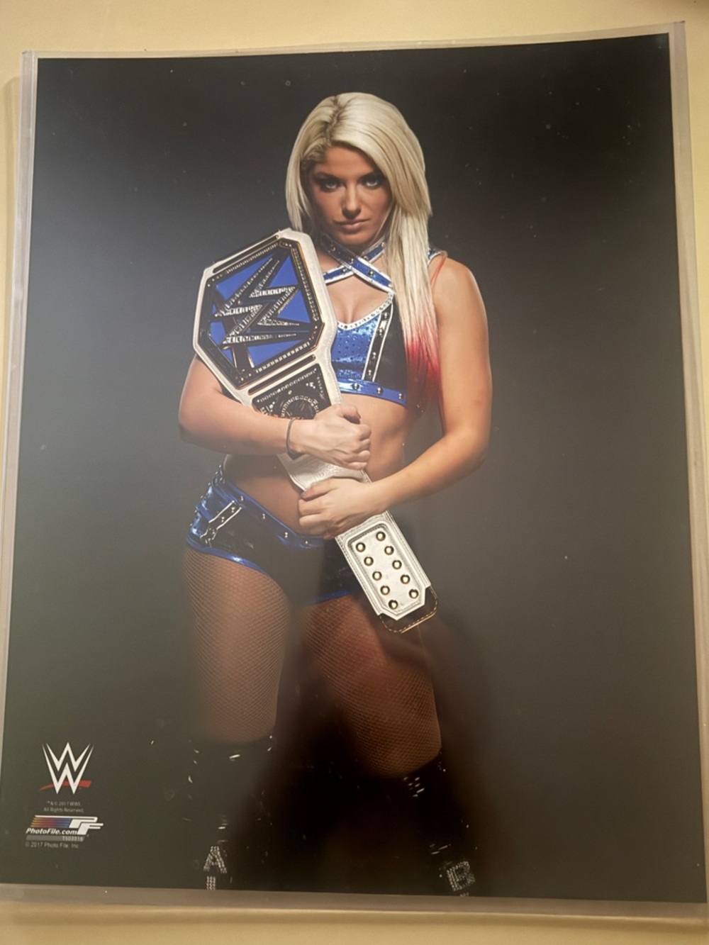 WWE Alexa Bliss Smackdown Champion
